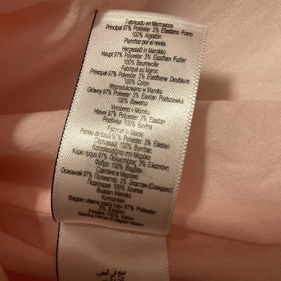 Ted Baker Baby Pink Dress Short Ruffle Sleeves - Picture 12 of 13